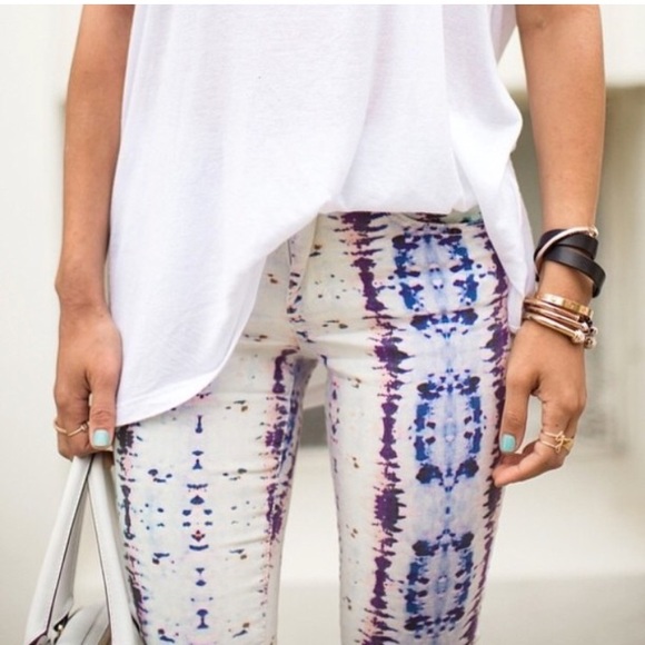 Joe’s Jean neon snake chic print ankle crop skinny - Picture 3 of 8